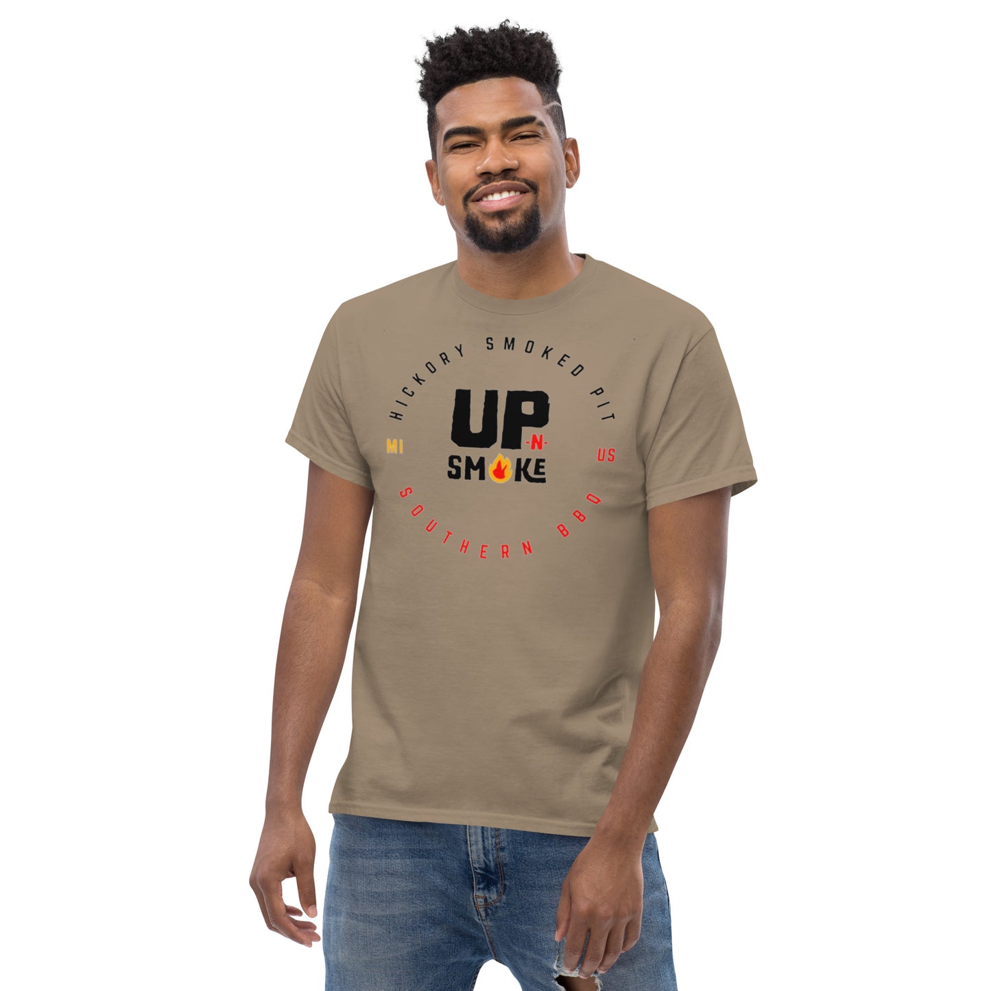 Men's classic tee - Upnsmokemi