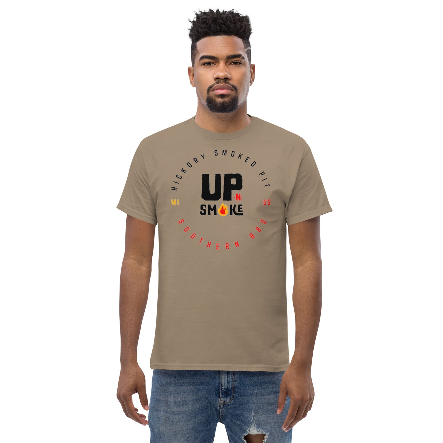 Men's classic tee - Upnsmokemi