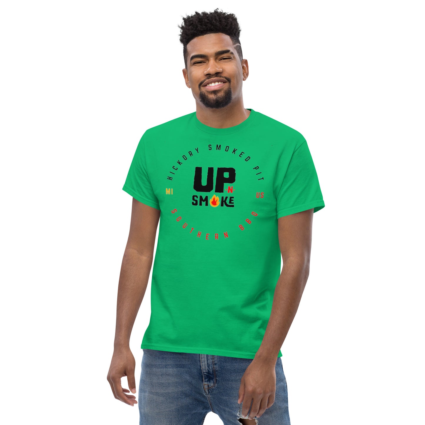 Men's classic tee - Upnsmokemi