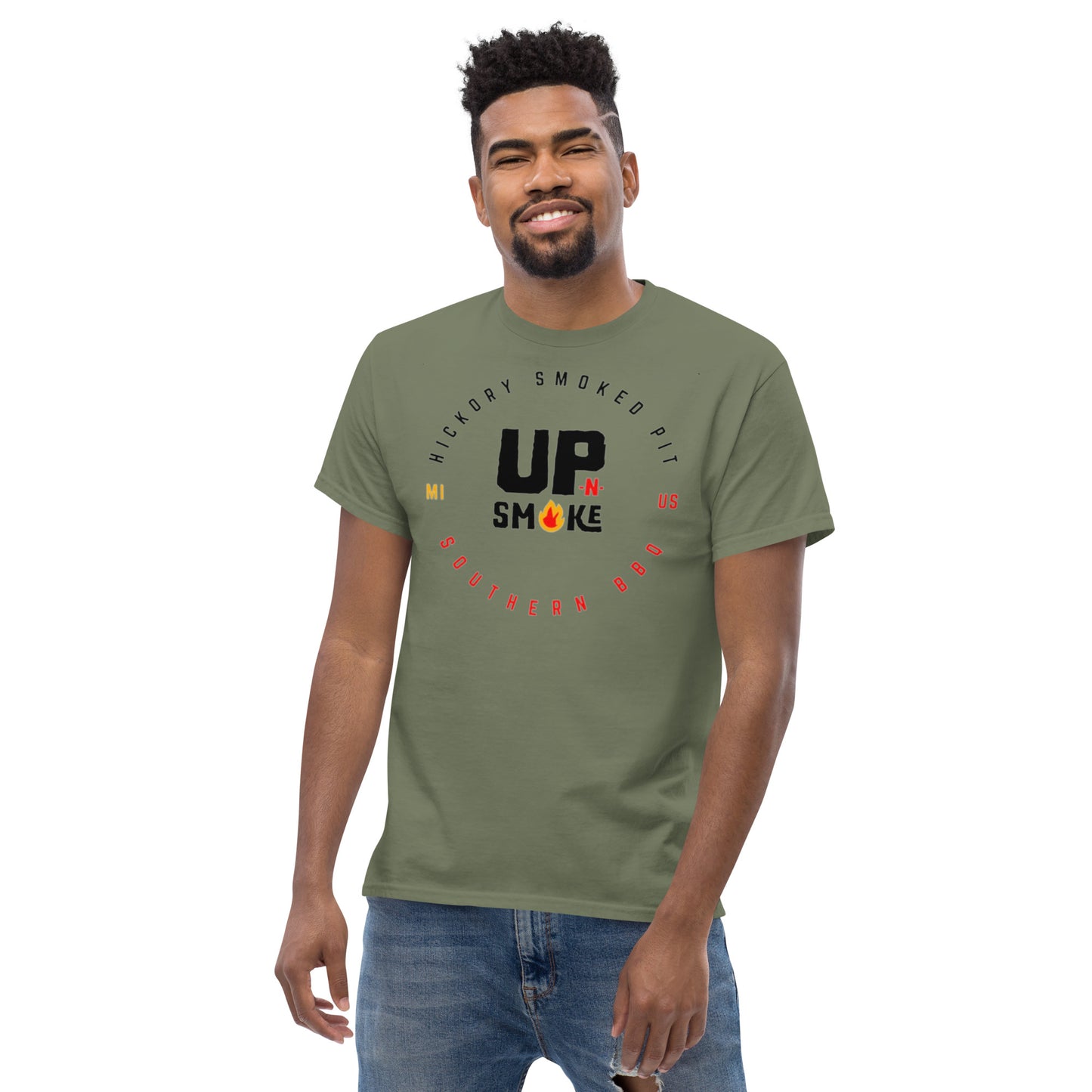 Men's classic tee - Upnsmokemi