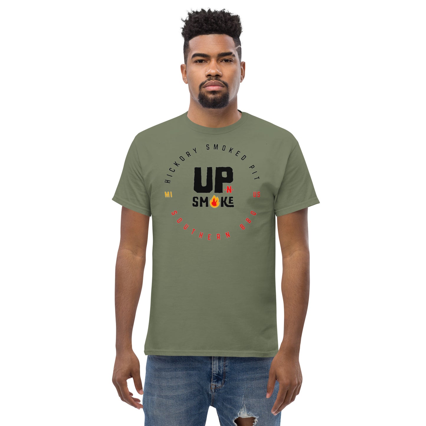 Men's classic tee - Upnsmokemi