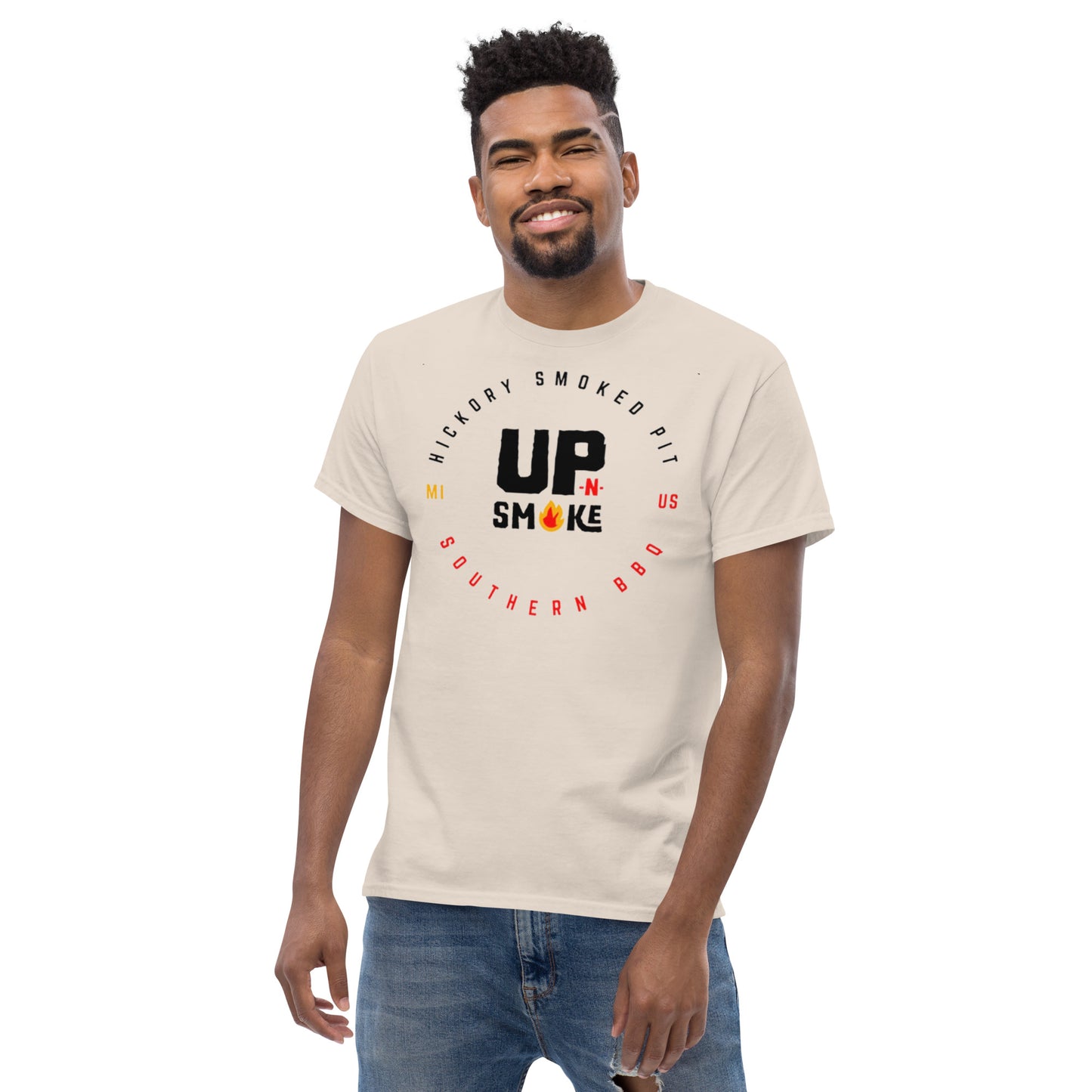 Men's classic tee - Upnsmokemi