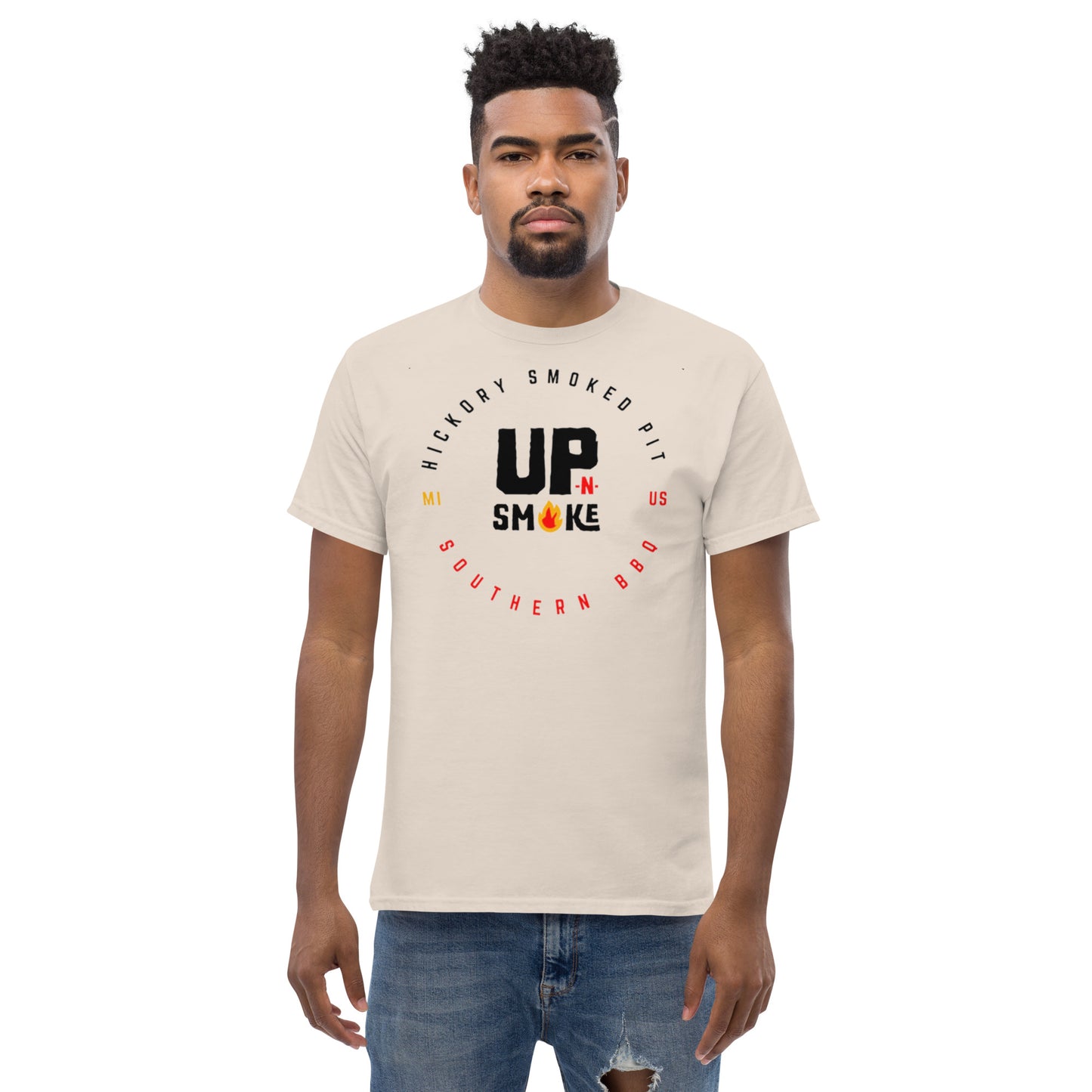 Men's classic tee - Upnsmokemi