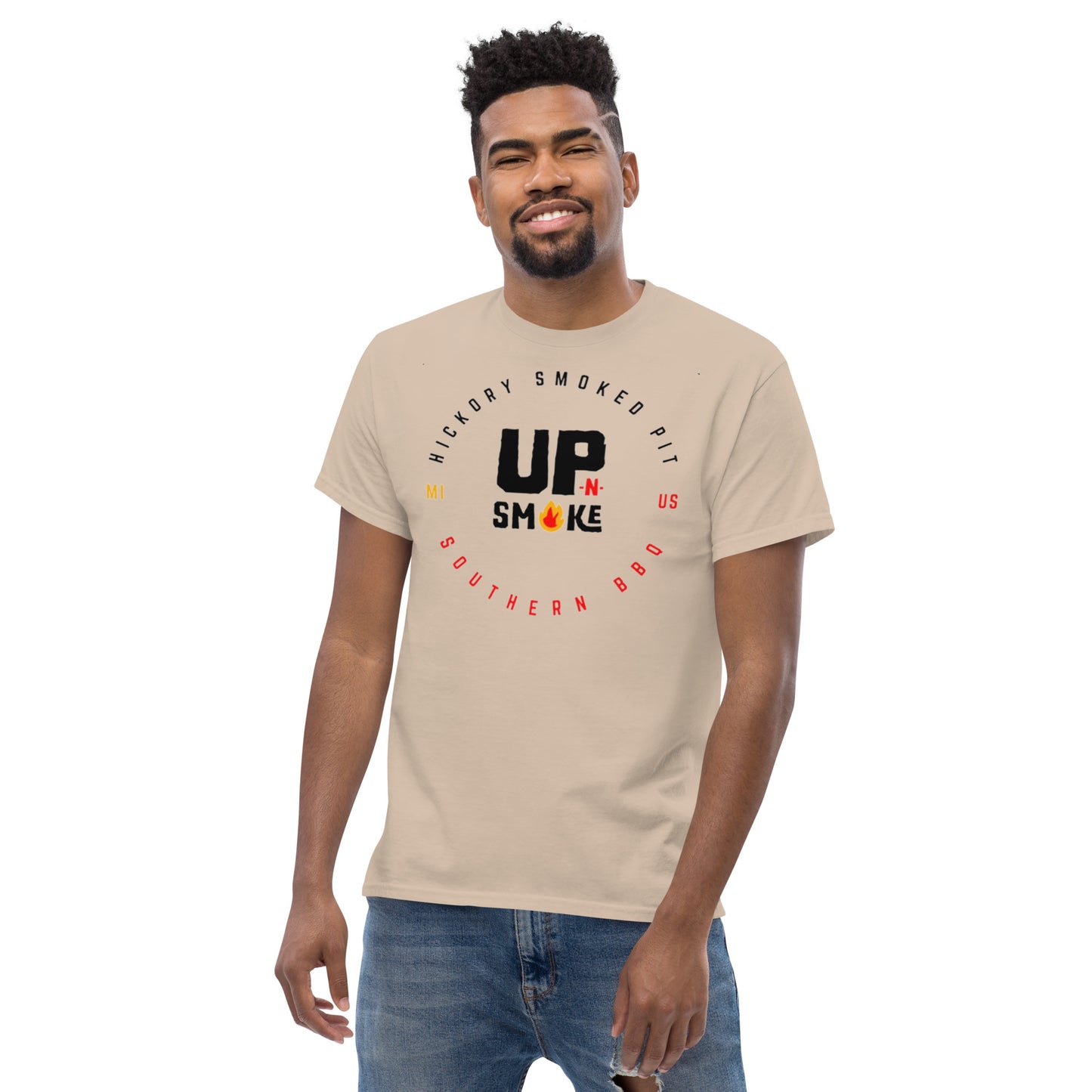 Men's classic tee - Upnsmokemi