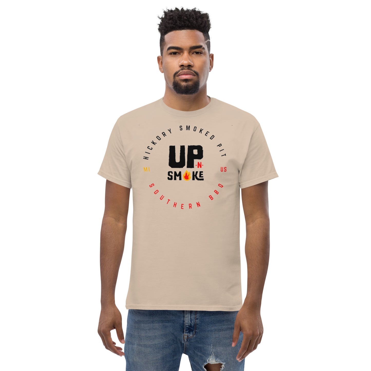 Men's classic tee - Upnsmokemi