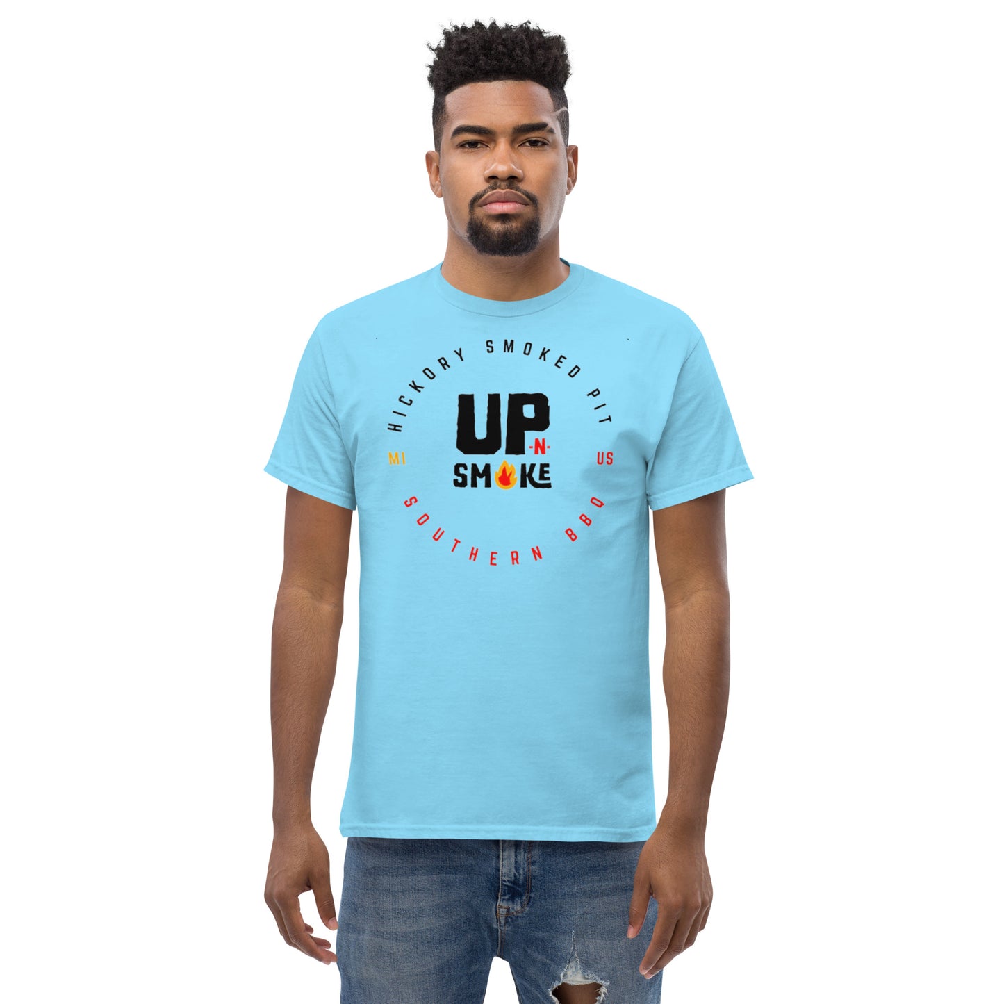Men's classic tee - Upnsmokemi