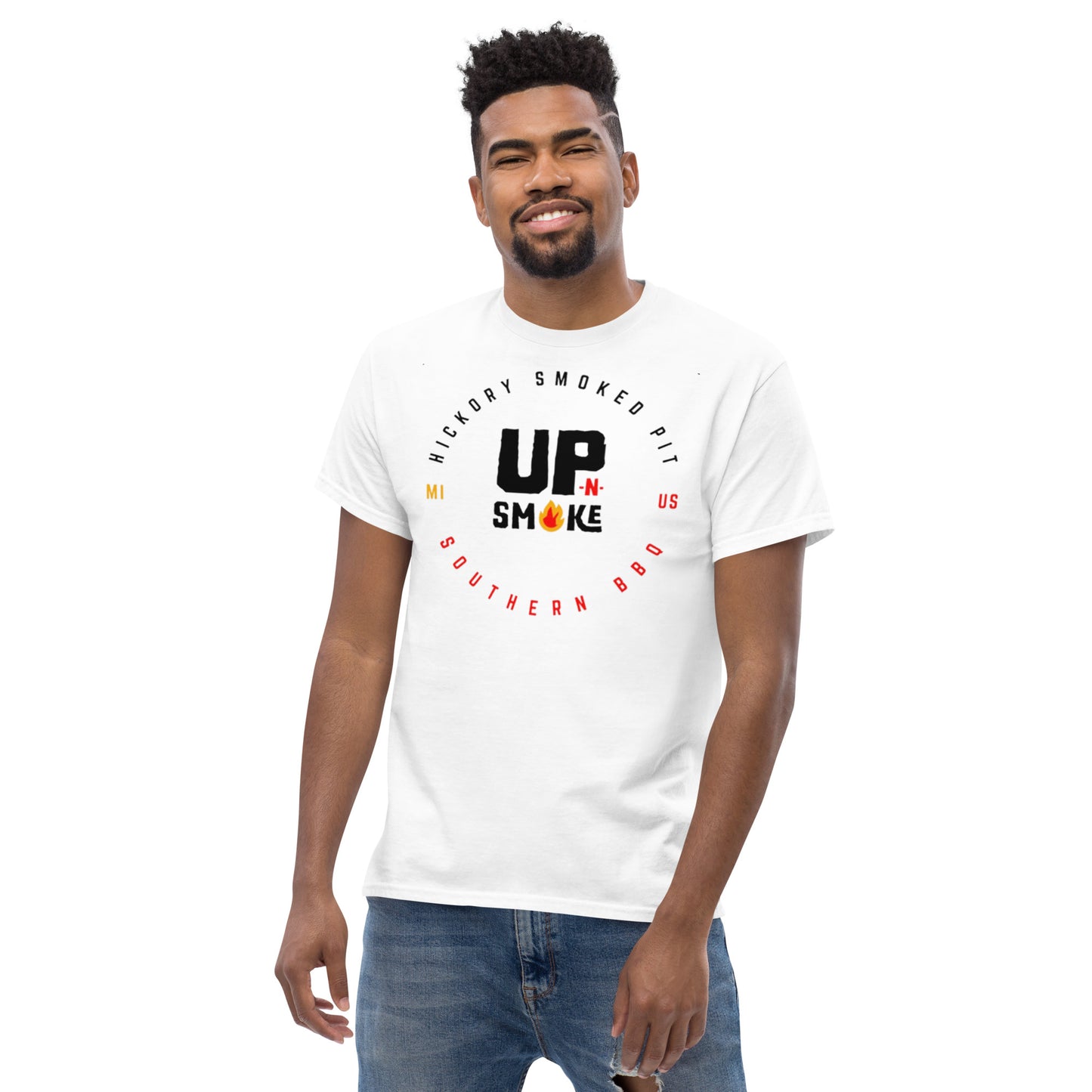 Men's classic tee - Upnsmokemi