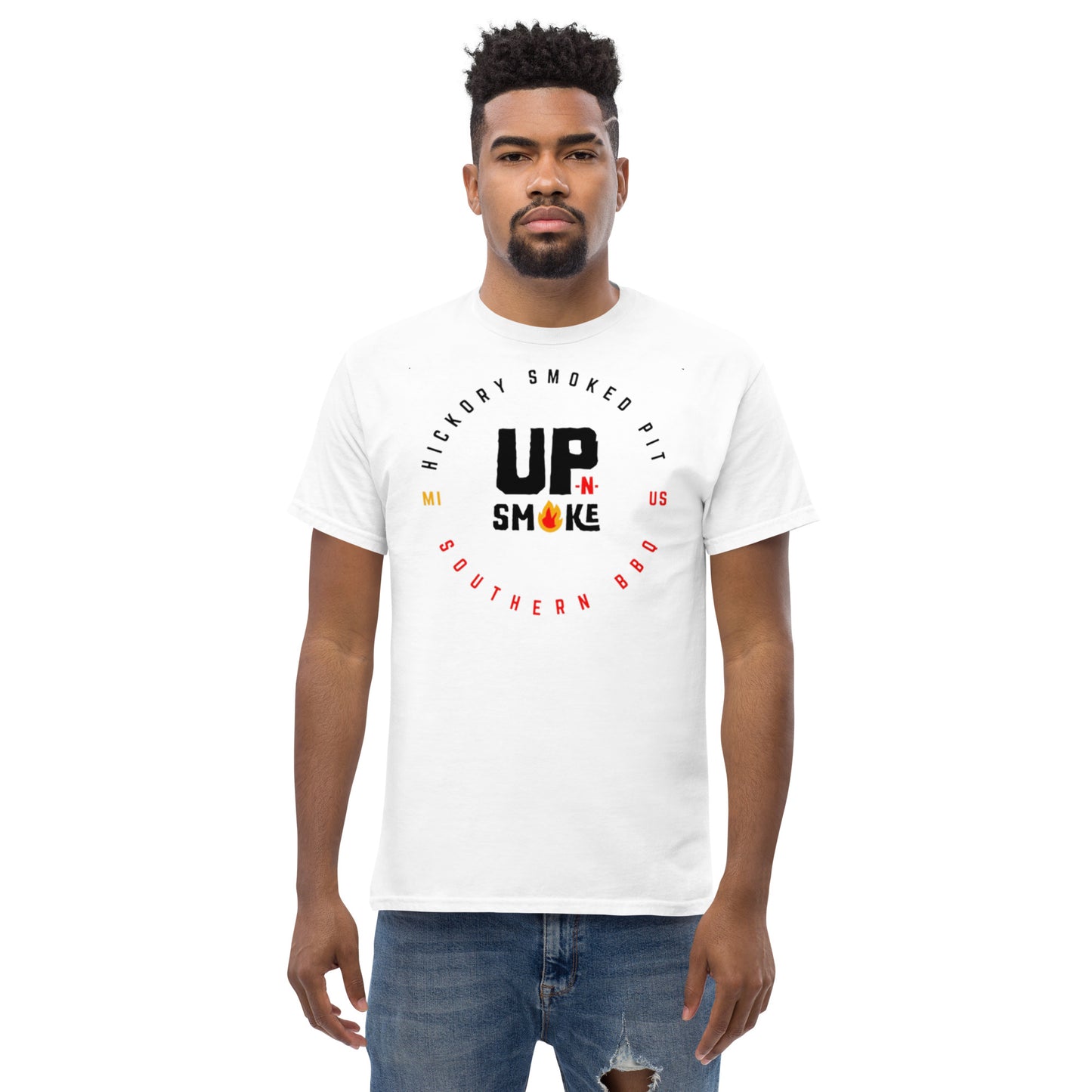 Men's classic tee - Upnsmokemi