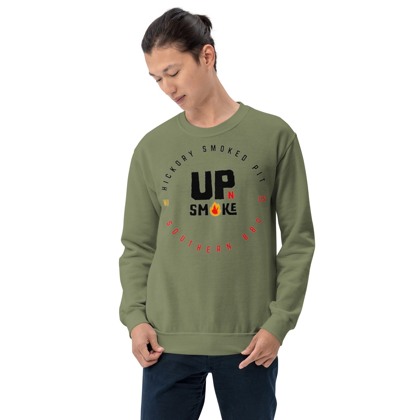 Unisex Sweatshirt - Upnsmokemi