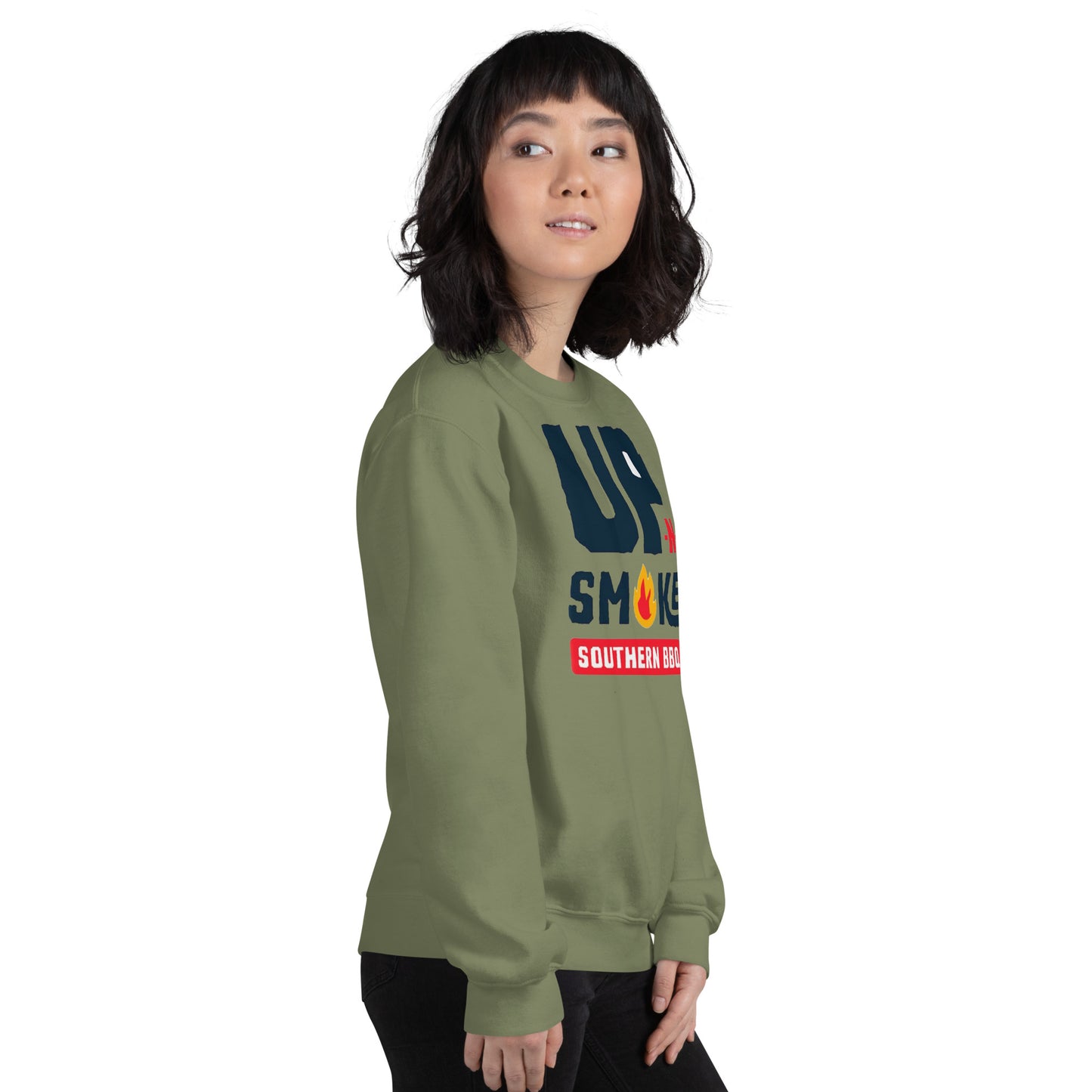 Unisex Sweatshirt - Upnsmokemi