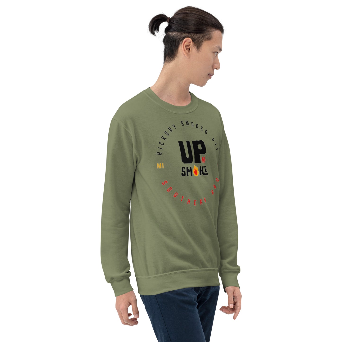 Unisex Sweatshirt - Upnsmokemi