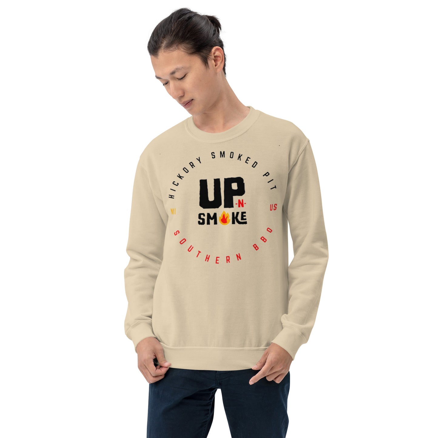 Unisex Sweatshirt - Upnsmokemi