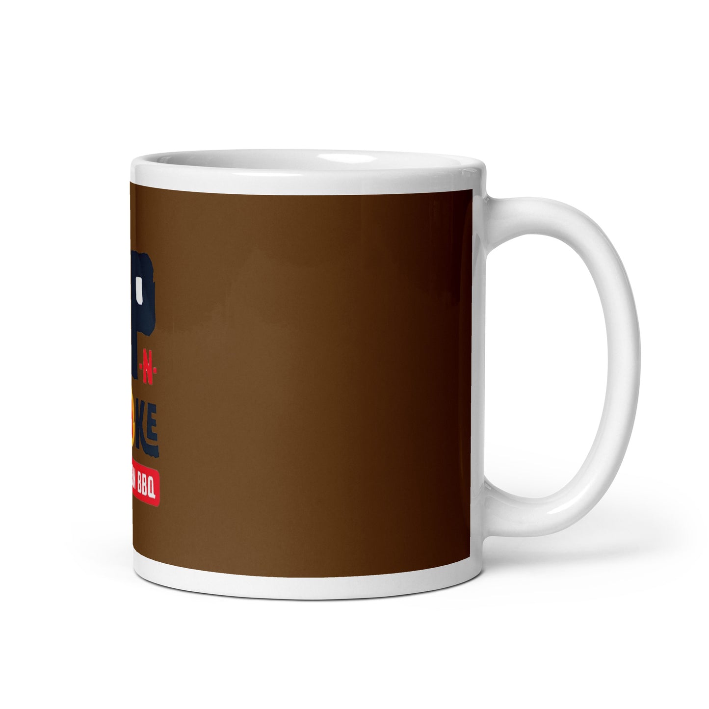 White glossy mug - Upnsmokemi