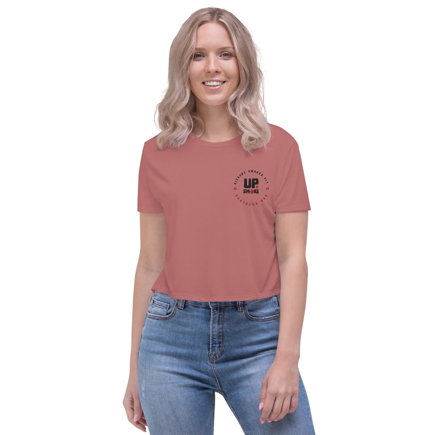 Crop Tee - Upnsmokemi