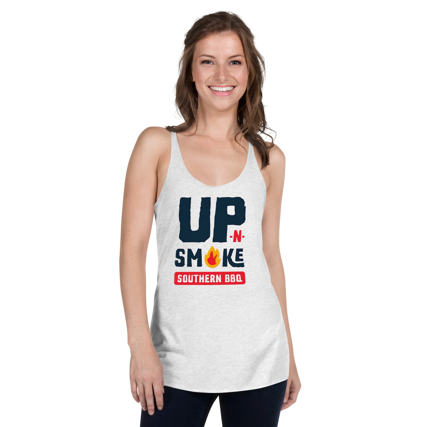Women's Racerback Tank - Upnsmokemi