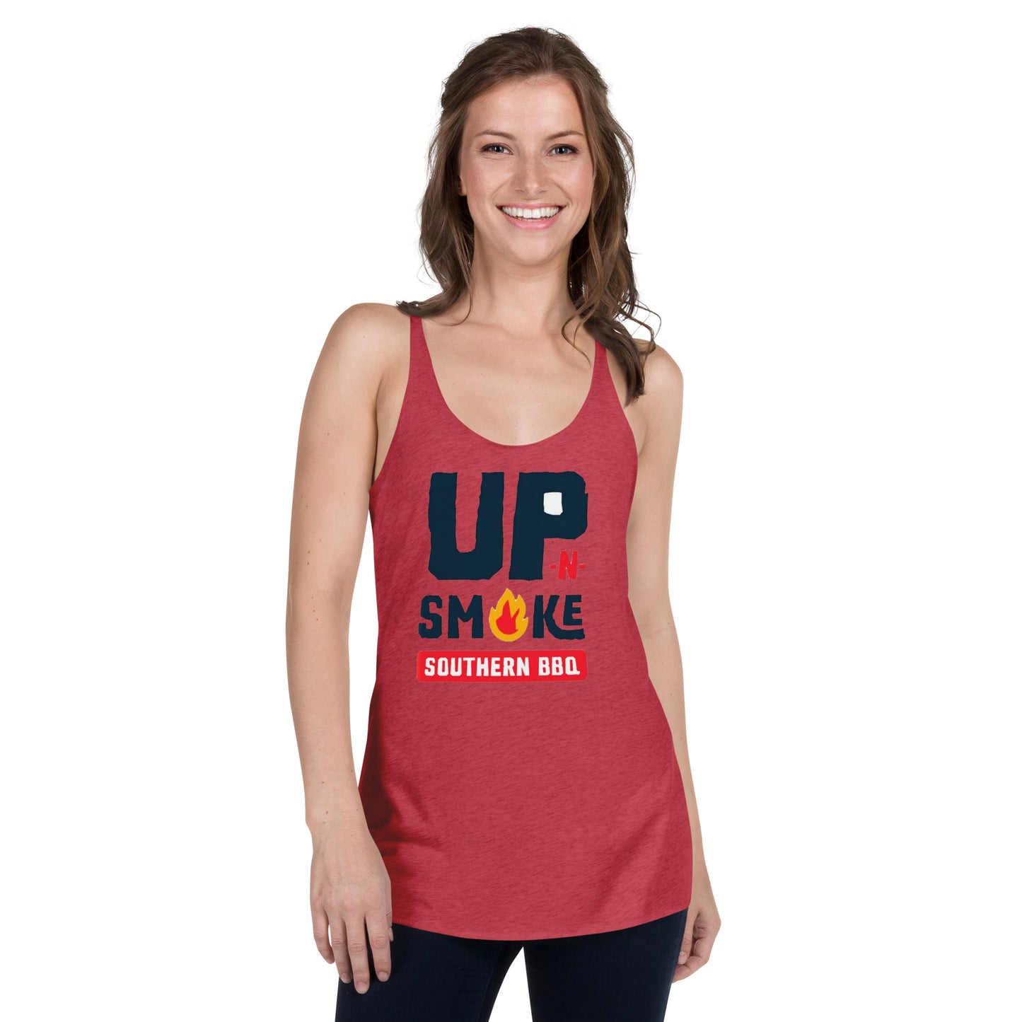 Women's Racerback Tank - Upnsmokemi