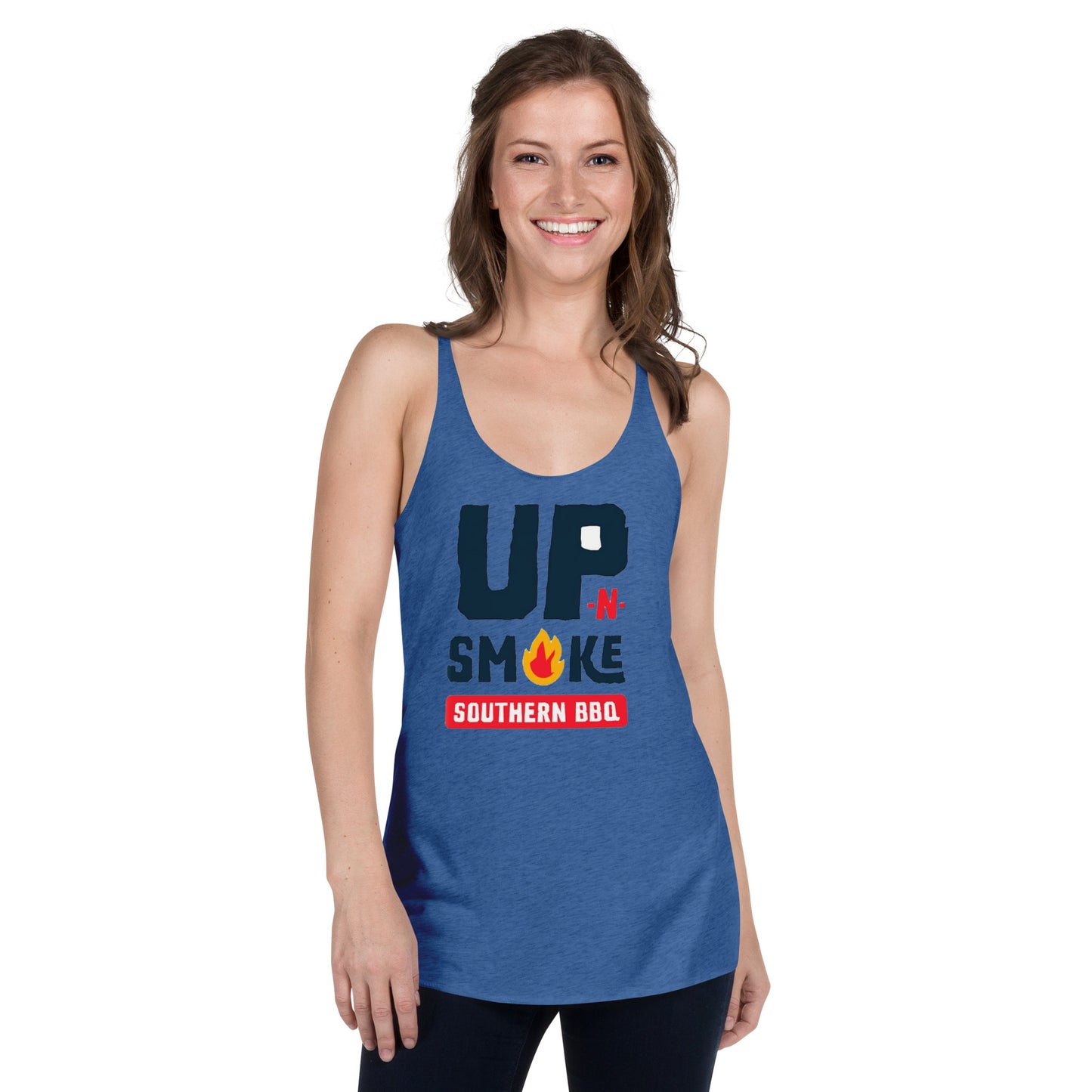 Women's Racerback Tank - Upnsmokemi