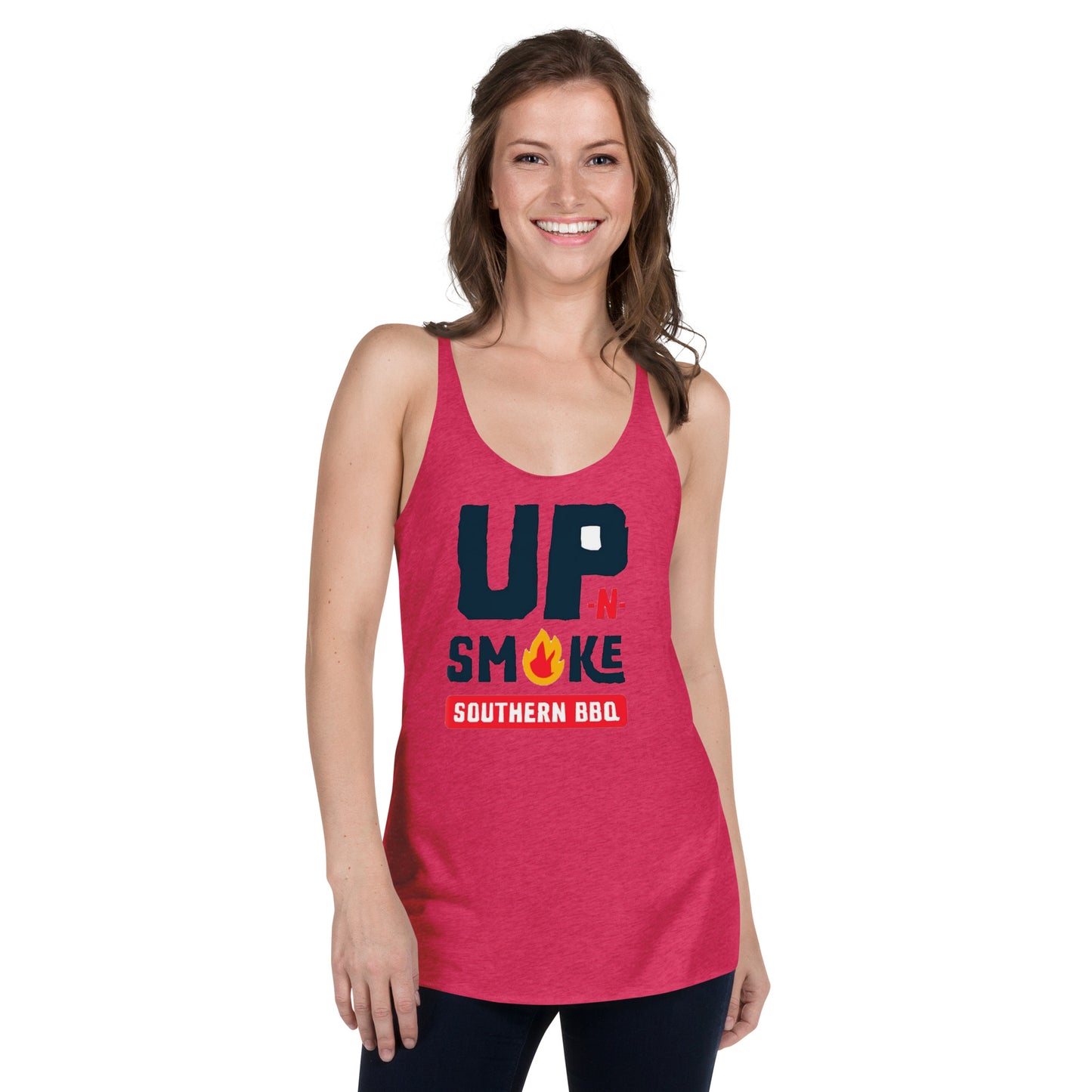 Women's Racerback Tank - Upnsmokemi
