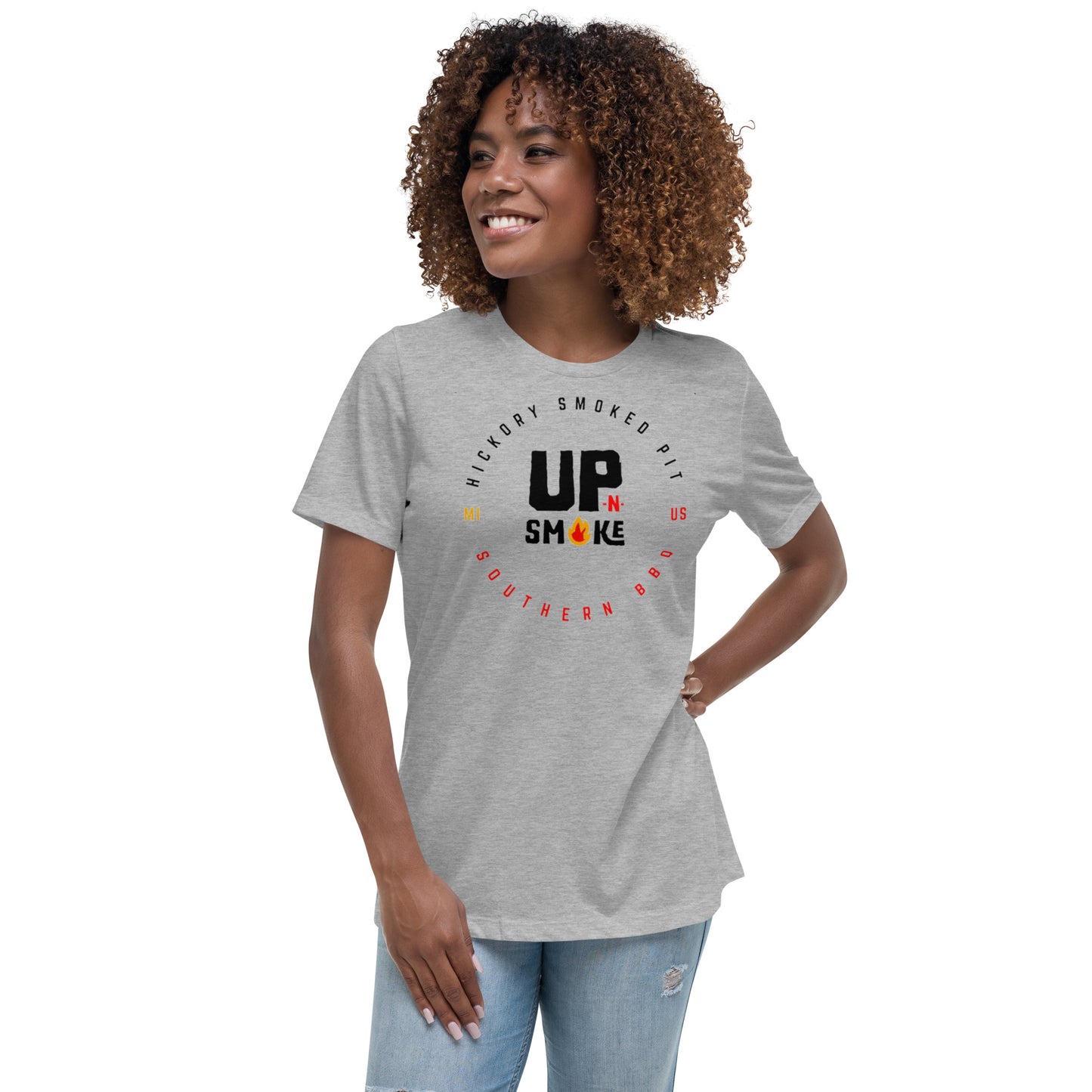 Women's Relaxed T-Shirt - Upnsmokemi
