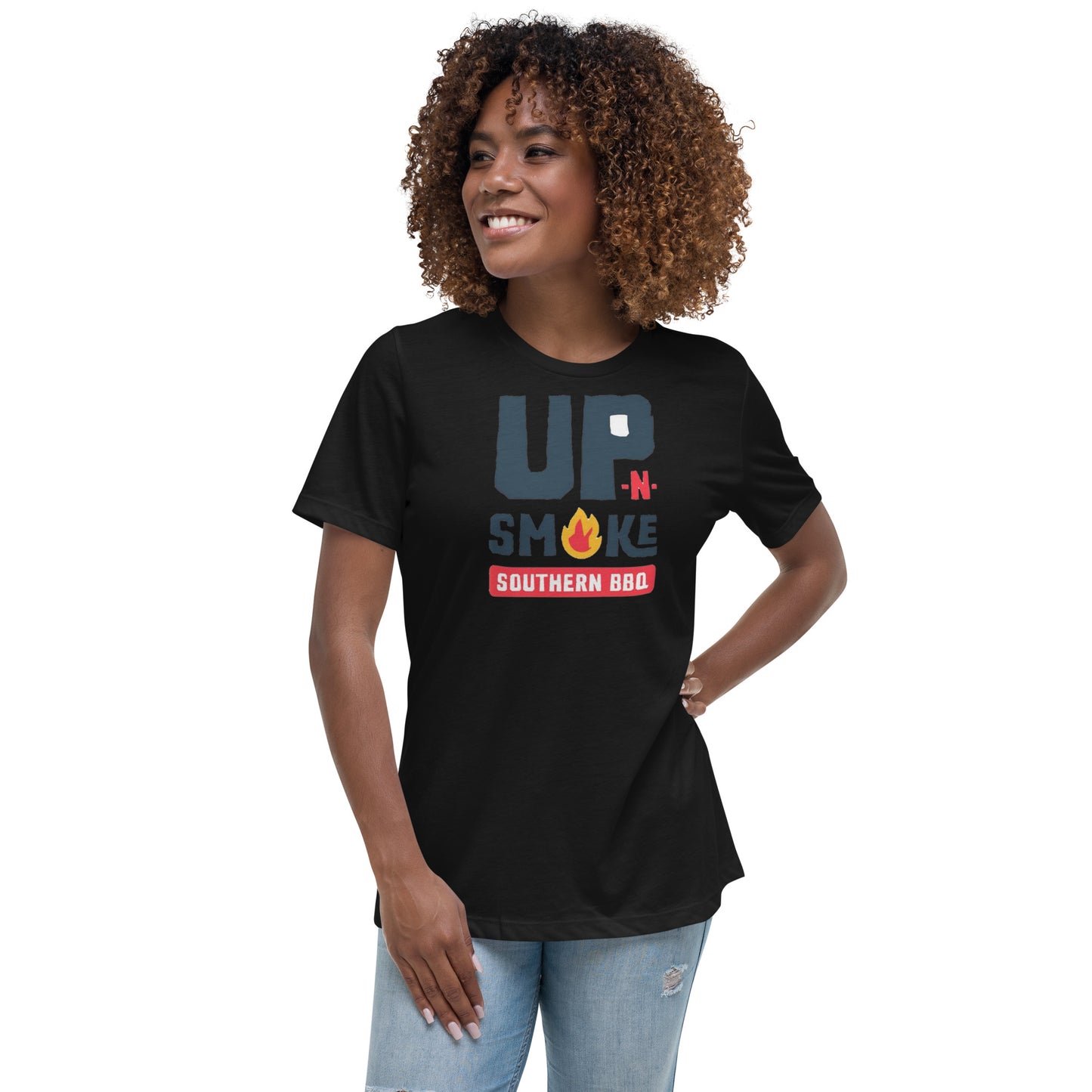 Women's Relaxed T-Shirt - Upnsmokemi