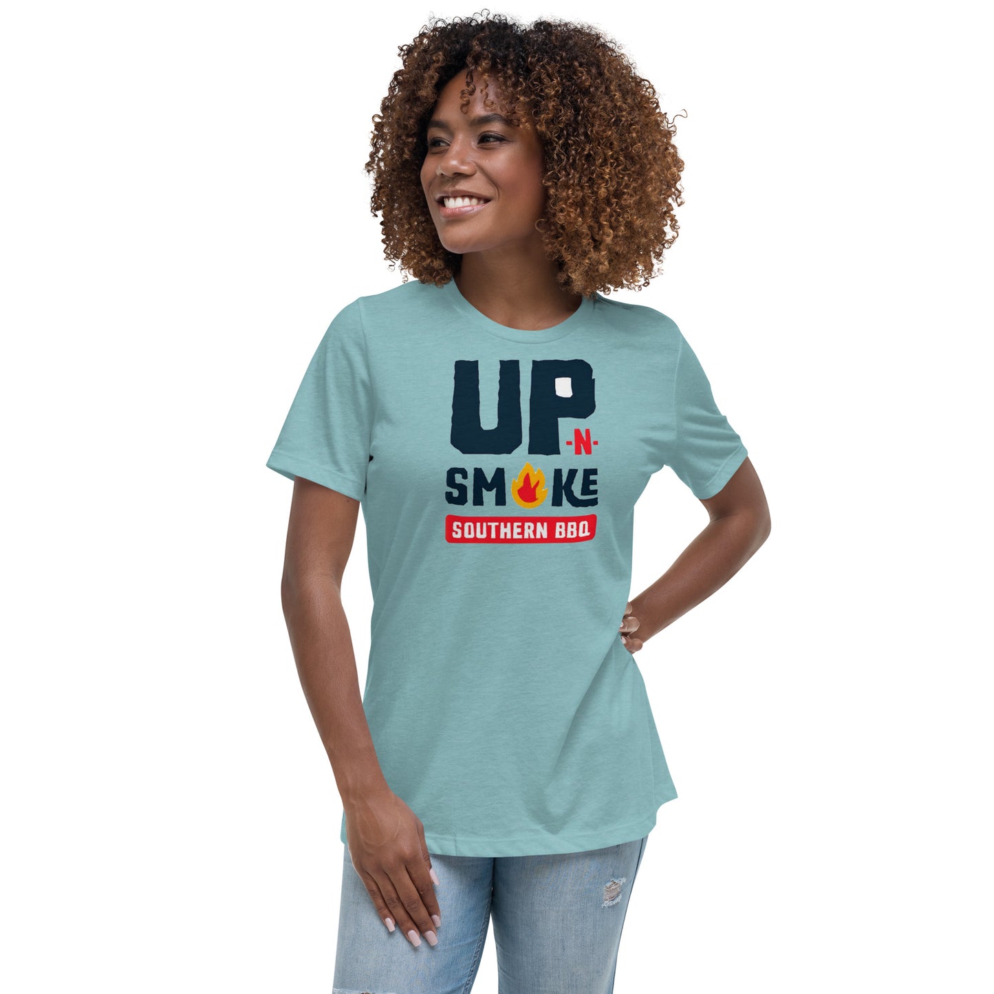 Women's Relaxed T-Shirt - Upnsmokemi