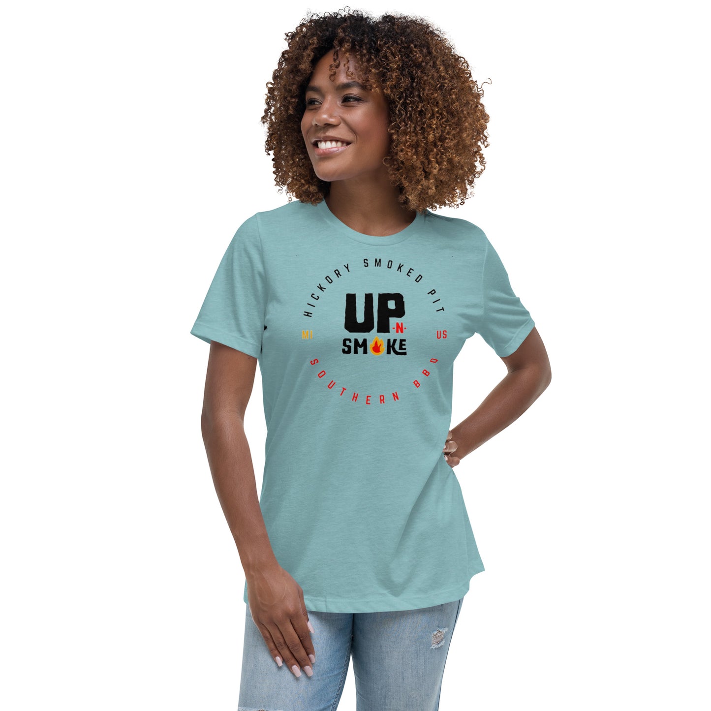 Women's Relaxed T-Shirt - Upnsmokemi
