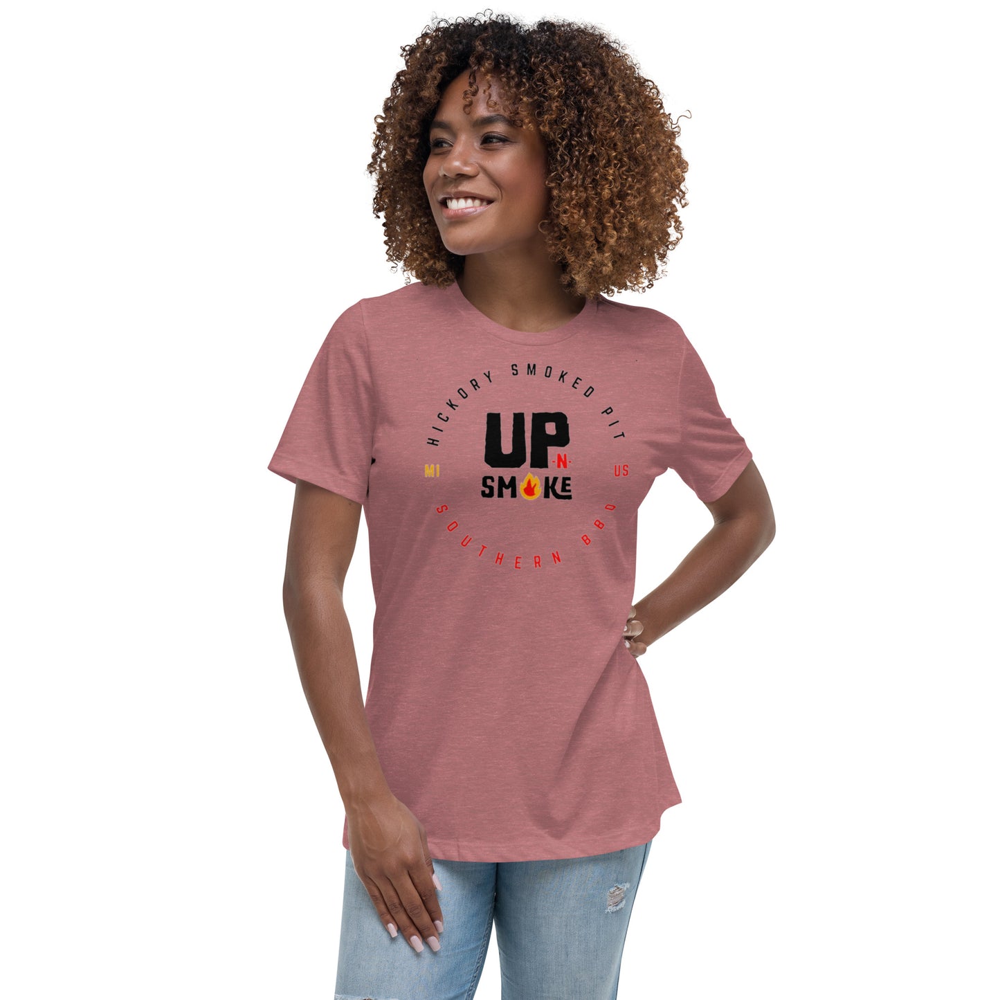 Women's Relaxed T-Shirt - Upnsmokemi