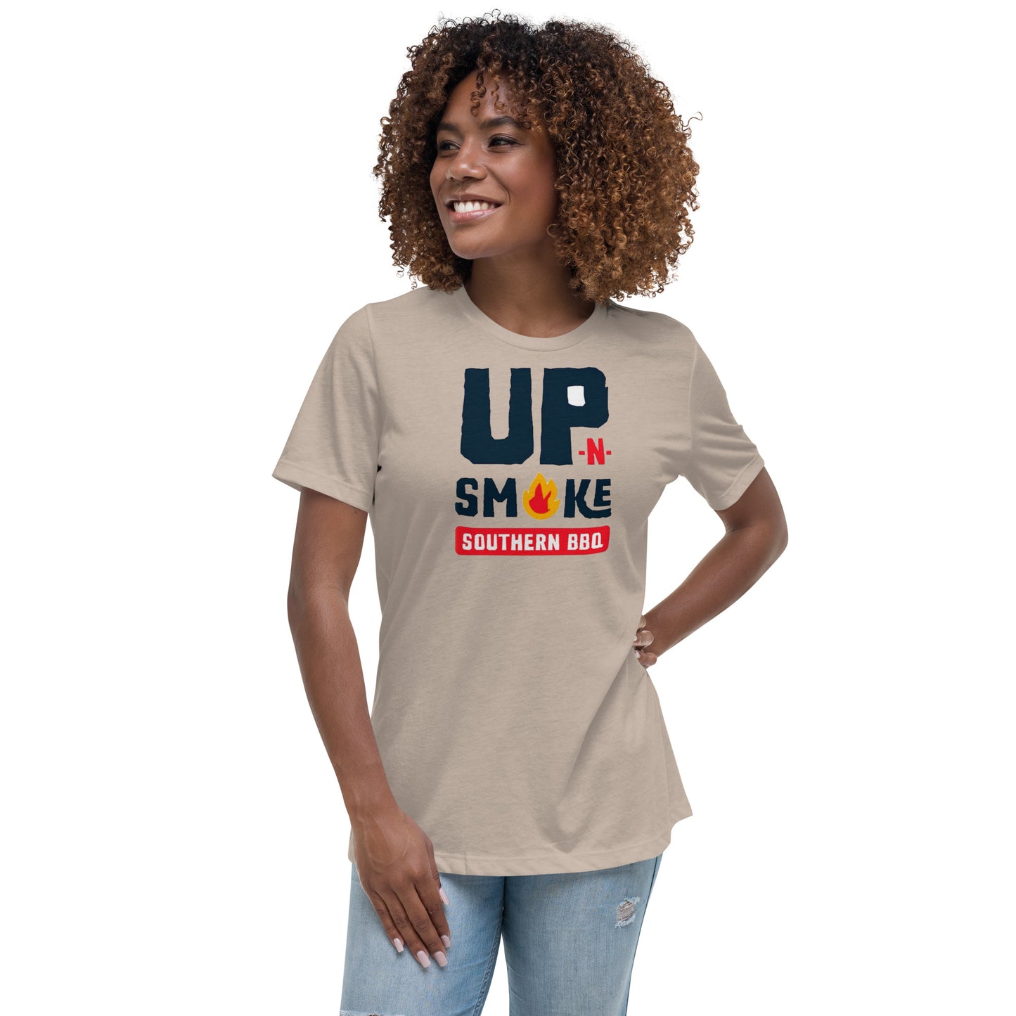 Women's Relaxed T-Shirt - Upnsmokemi