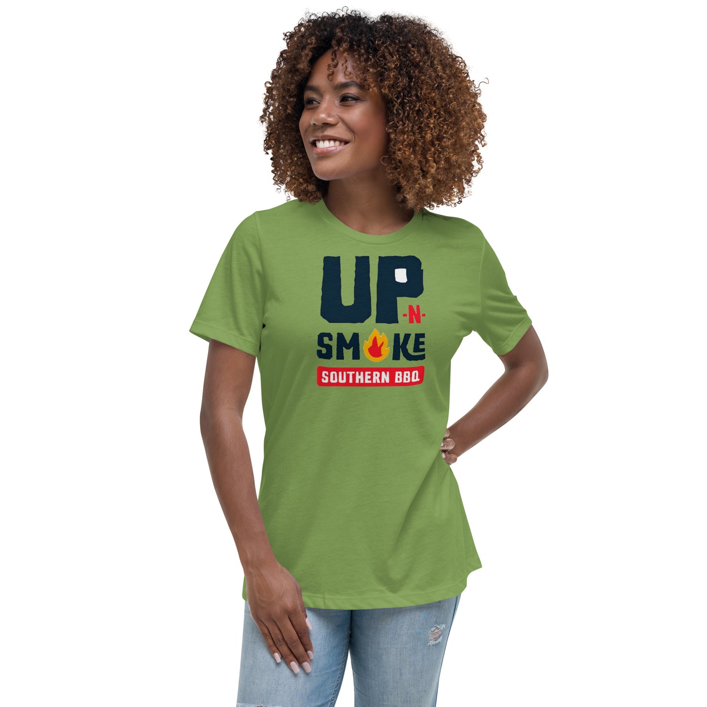 Women's Relaxed T-Shirt - Upnsmokemi