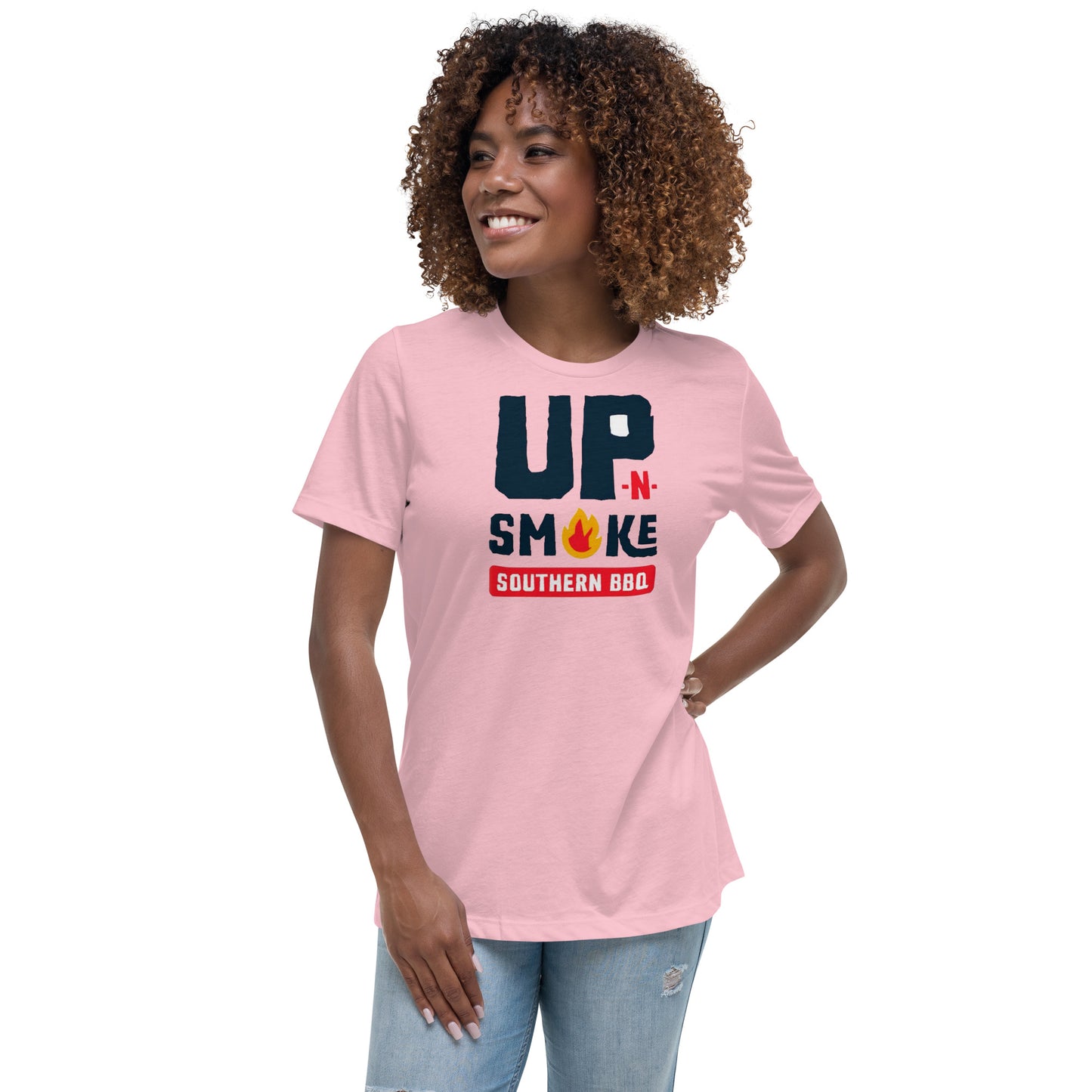 Women's Relaxed T-Shirt - Upnsmokemi
