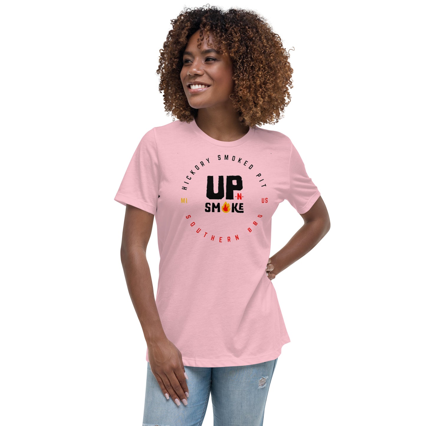 Women's Relaxed T-Shirt - Upnsmokemi