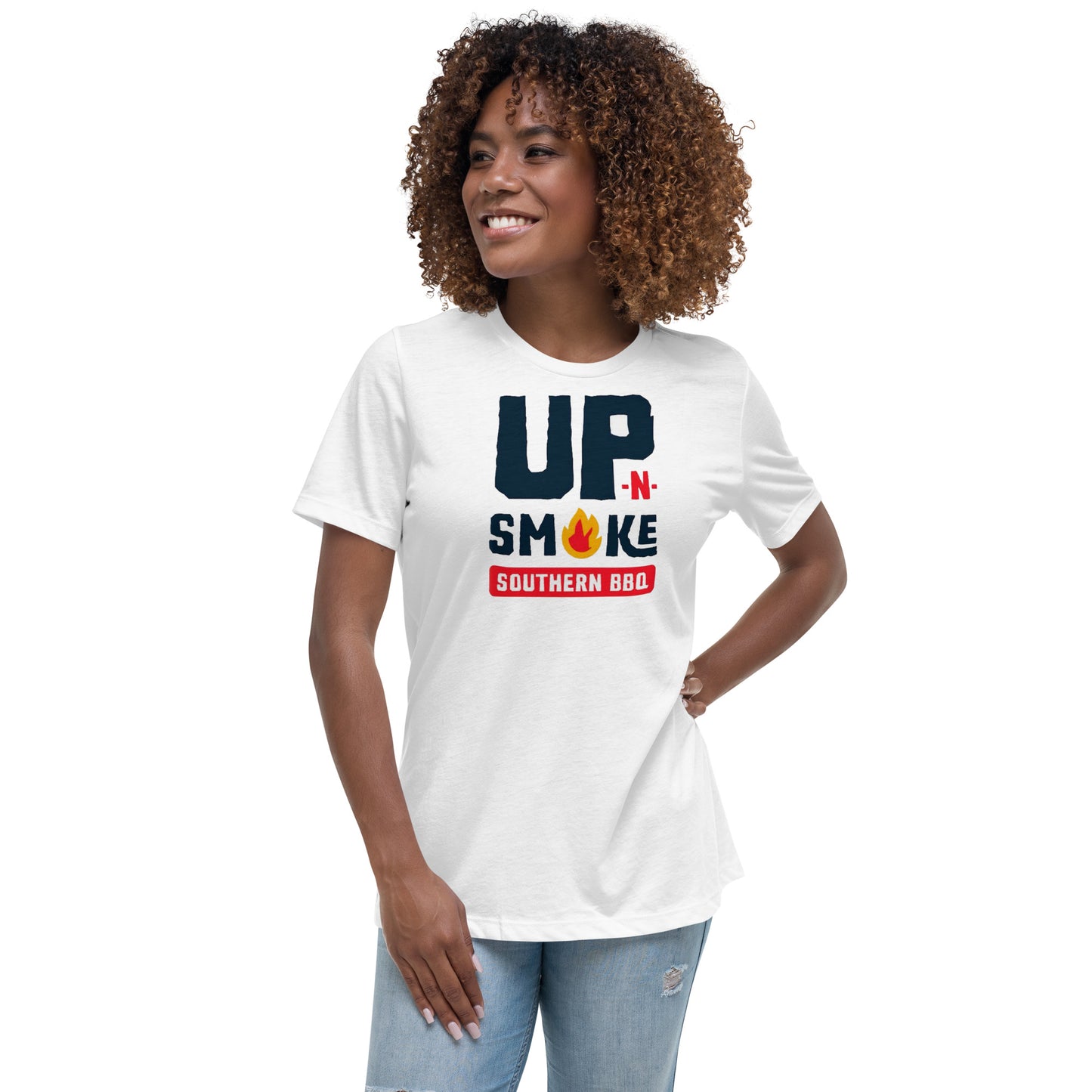 Women's Relaxed T-Shirt - Upnsmokemi