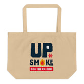 Large organic tote bag - Upnsmokemi