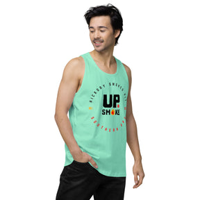 Men’s premium tank top - Upnsmokemi