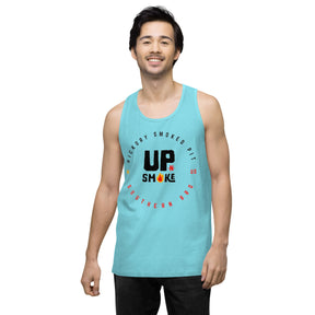 Men’s premium tank top - Upnsmokemi