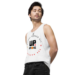 Men’s premium tank top - Upnsmokemi