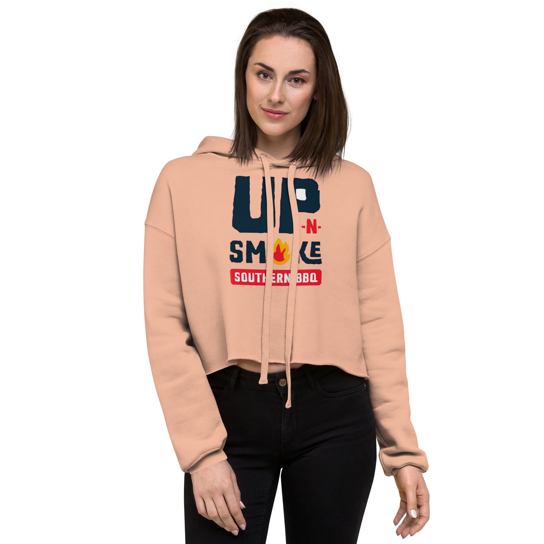 Crop Hoodie - Upnsmokemi